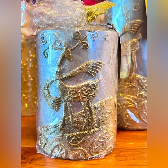 PIER 1 IMPORTS CHRISTMAS LOT! Christmas crackers, flame & flameless candles, NWT - Picture 13 of 14